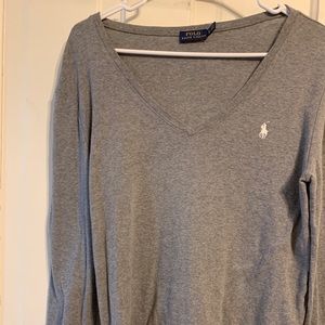 long sleeve polo shirt